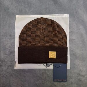 Louis Vuitton Brown Beanie